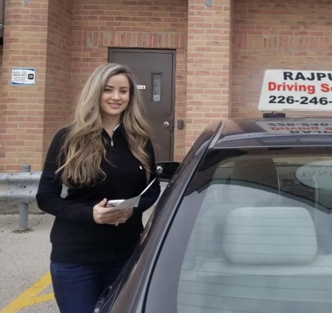 Student car training session in windsor