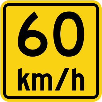 Ontario road sign for question 72