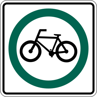 Ontario road sign for question 117