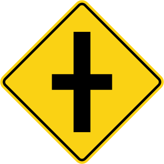 Ontario road sign for question 16