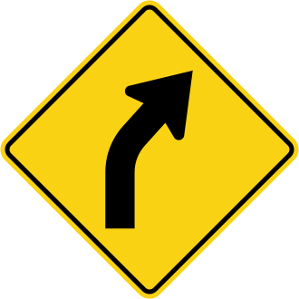 Ontario road sign for question 12