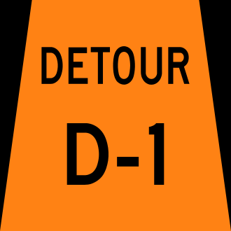 Ontario road sign for question 48