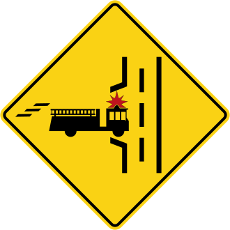 Ontario road sign for question 120