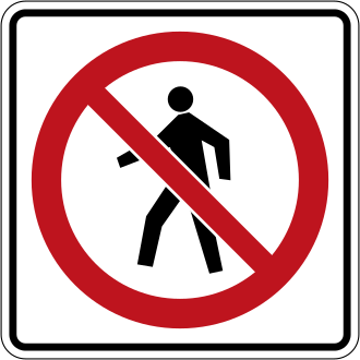 Ontario road sign for question 30