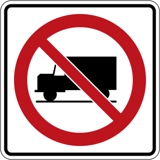 Ontario road sign for question 28