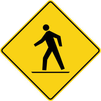 Ontario road sign for question 22