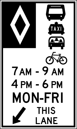Ontario road sign for question 32