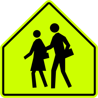 Ontario road sign for question 21