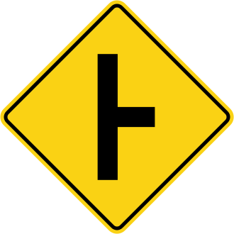 Ontario road sign for question 39