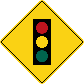 Ontario road sign for question 11