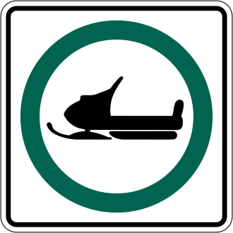 Ontario road sign for question 121