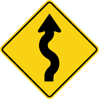 Ontario road sign for question 13